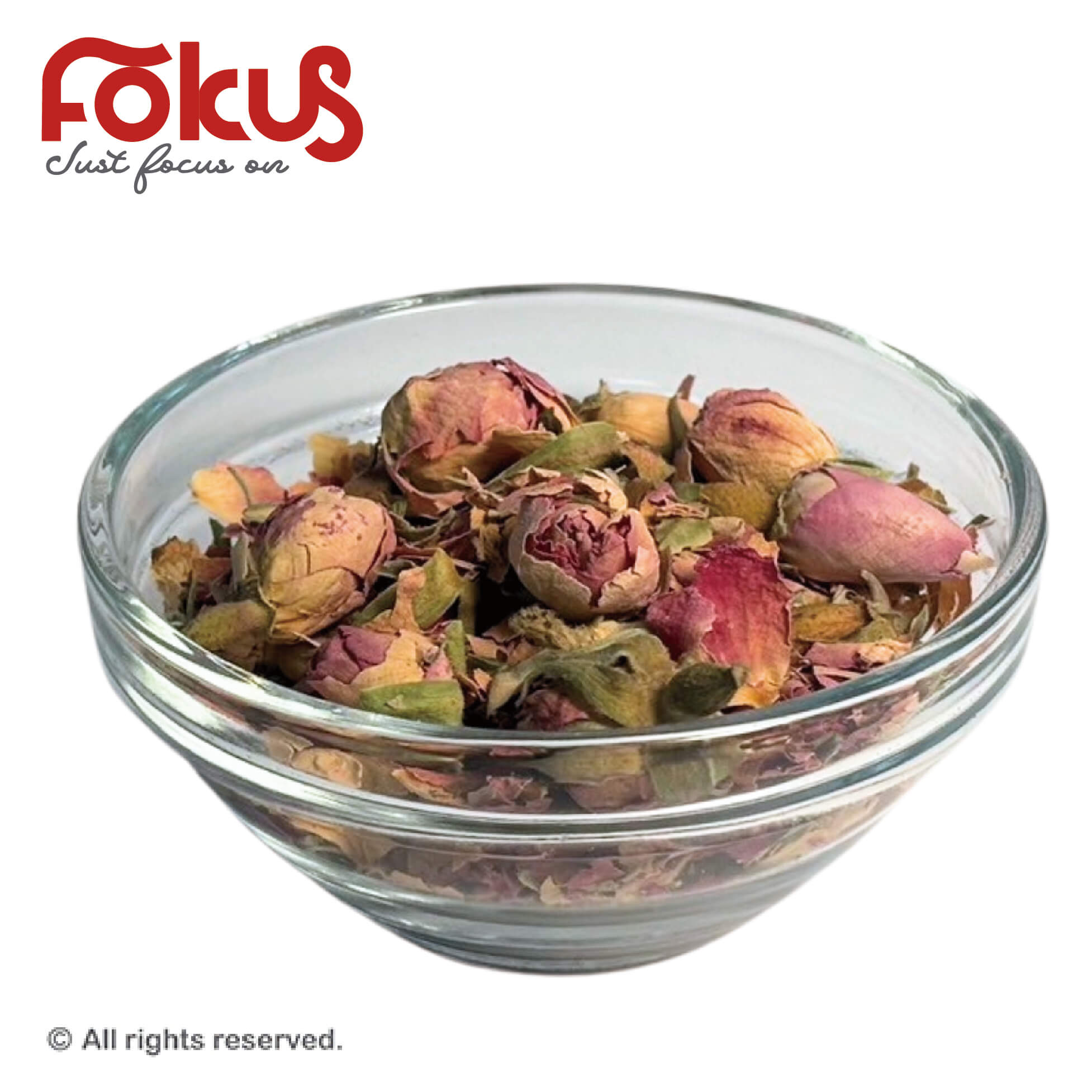 Rose petal tea leaves for brewing – fragrant floral tea for bubble tea and traditional drinks